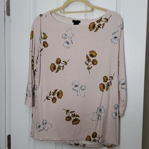 Ann Taylor 3/4 sleeve top
